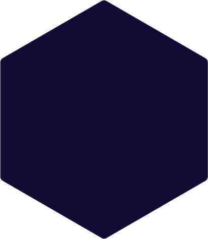 White polygon background