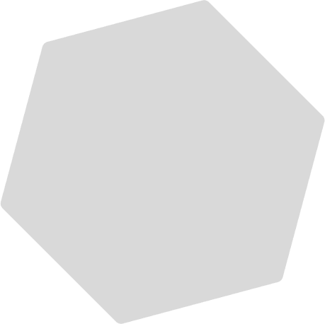 White polygon background